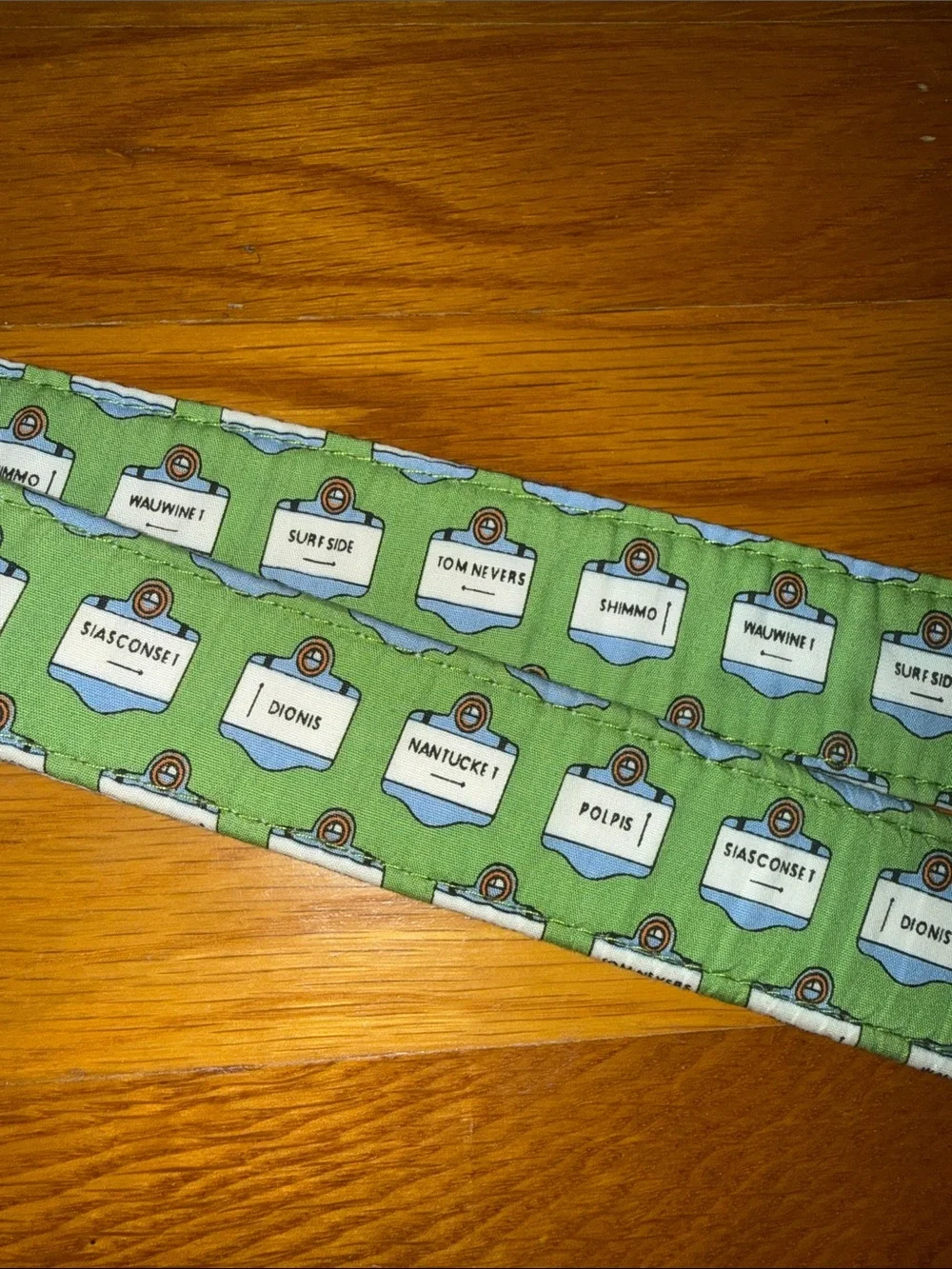 Vineyard Vines Light Green Belt